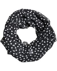 Dolce & Gabbana - Polka Dots Polyester Wrap Shawl Scarf - Lyst