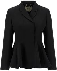 Fendi - Virgin Wool Blazer - Lyst