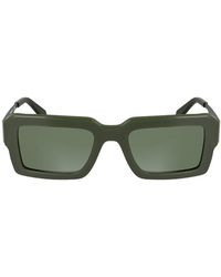 Calvin Klein - Verde Acetate Sunglass - Lyst
