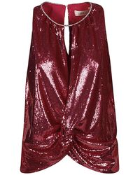 Dahlo - Sequin Cropped Top - Lyst