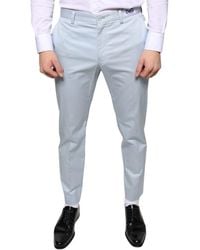 Dolce & Gabbana - Cotton Dress Pants - Lyst