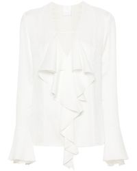 Givenchy - Ruffled Blouse - Lyst