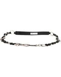 Dolce & Gabbana - Leather Chain Bag Accessory Shoulder Strap Lamb Zamak Real Brass 10Lf - Lyst