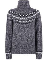 P.A.R.O.S.H. - P. A.R. O.S. H. Moline' Turtle Neck Sweater - Lyst