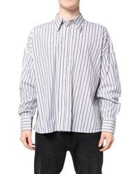Dolce & Gabbana - Stripe Button Down Casual Shirt - Lyst