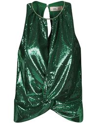 Dahlo - Sequin Cropped Top - Lyst