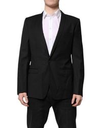 Dolce & Gabbana - Single Breasted Suit Coat Blazer - Lyst