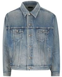 Saint Laurent - Denim Trucker Jacket - Lyst