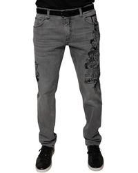 Dolce & Gabbana - Straight Jeans Love Is Style - Lyst