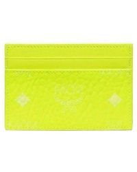 MCM - Visetos Coated Canvas Card Case Holder - Lyst