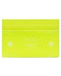 MCM - Visetos Coated Canvas Card Case Holder - Lyst