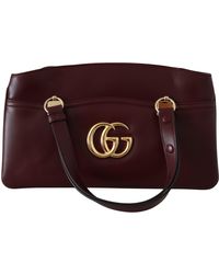 Gucci Arli Large Top Handle Bag - Red