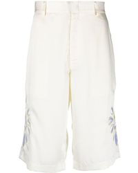 Bluemarble - Embroidered Flowers Shorts - Lyst