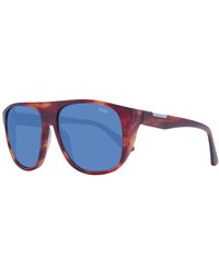 BMW - Brown Acetate Sunglasses - Lyst