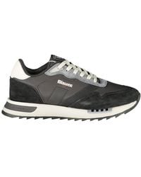 Blauer - Nero Poliuretano Uomo Sneaker - Lyst