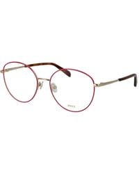 PUCCI - Metal Glasses (Frames) - Lyst