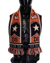 Dolce & Gabbana - Brand New Scarf Wrap Wool - Lyst