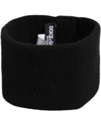 Dolce & Gabbana - Cashmere Knitted Logo Head Band One Size - Lyst