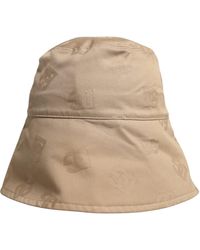 Dolce & Gabbana - Logo Monogram Cotton Bucket Cap - Lyst