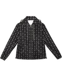 MCM - Reflective Monogram Windbreaker Jacket S - Lyst