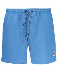 North Sails - Blu Polyester Swim Boxer - Lyst