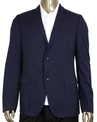 Gucci - Formal 2 Buttons Poly Wool Elastane Jacket (G 46 R Us 36 R) - Lyst