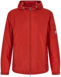 Moncler - Solid Hood Jacket - Lyst