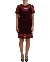 Dolce & Gabbana - Mini Shift Dres - Lyst