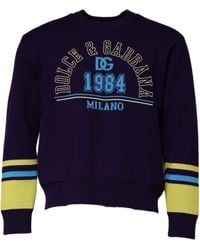 Dolce & Gabbana - 1984 Milano Crewneck Sweatshirt Sweater - Lyst