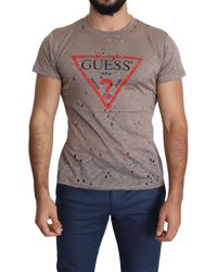simultáneo Formular como el desayuno Guess Short sleeve t-shirts for Men | Online Sale up to 67% off | Lyst