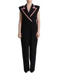 Dolce & Gabbana - Elegant Sleeveless Wool Blend Jumpsuit - Lyst