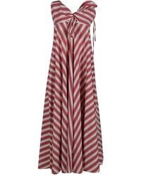 Lavi - Cotton Blend Long Dress - Lyst