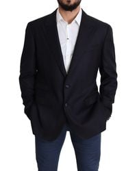 Dolce & Gabbana - Wool Single Breasted Napoli Blazer - Lyst