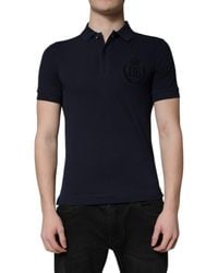 Dolce & Gabbana - Polo Shirt Embroidered Logo - Lyst