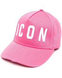 DSquared² Icon Logo Cap - Pink