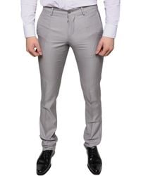 Dolce & Gabbana - Light Wool Dress Pants - Lyst