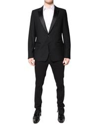 Dolce & Gabbana - Wool Single Breasted 2 Piece Suit - Lyst