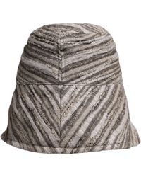 Dolce & Gabbana - Stripes Cotton Bucket Cap - Lyst