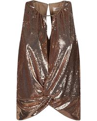 Dahlo - Sequin Cropped Top - Lyst