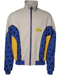 Dolce & Gabbana - Colorblocked Zipup Jacket - Lyst