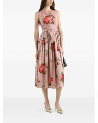 Dolce & Gabbana Ice-cream Print Dress in Black | Lyst