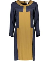 GANT - Blu Viscosa Donna Dress - Lyst