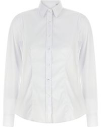 Xacus - Sara Shirt Cotton Polyamide Elastane Shirt, Blouse - Lyst