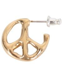 Ambush Peace Earrings - Metallic