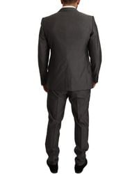 Dolce & Gabbana - Metallic Martini Slim Fit Set Suit - Lyst