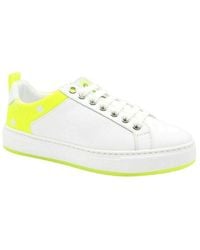 MCM - Leather Sneaker - Lyst