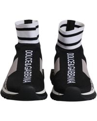 Dolce & Gabbana - Portofino Slipon Sneaker Chunky Sole - Lyst