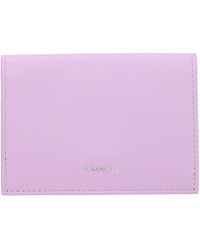 Jil Sander - Leather Cardholder - Lyst