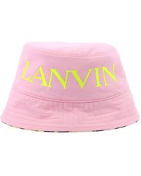 Lanvin Reversible Bucket Hat - Multicolour
