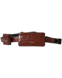 Dolce & Gabbana - Elegant Leather Airpod & Coin Purse Duo - Lyst